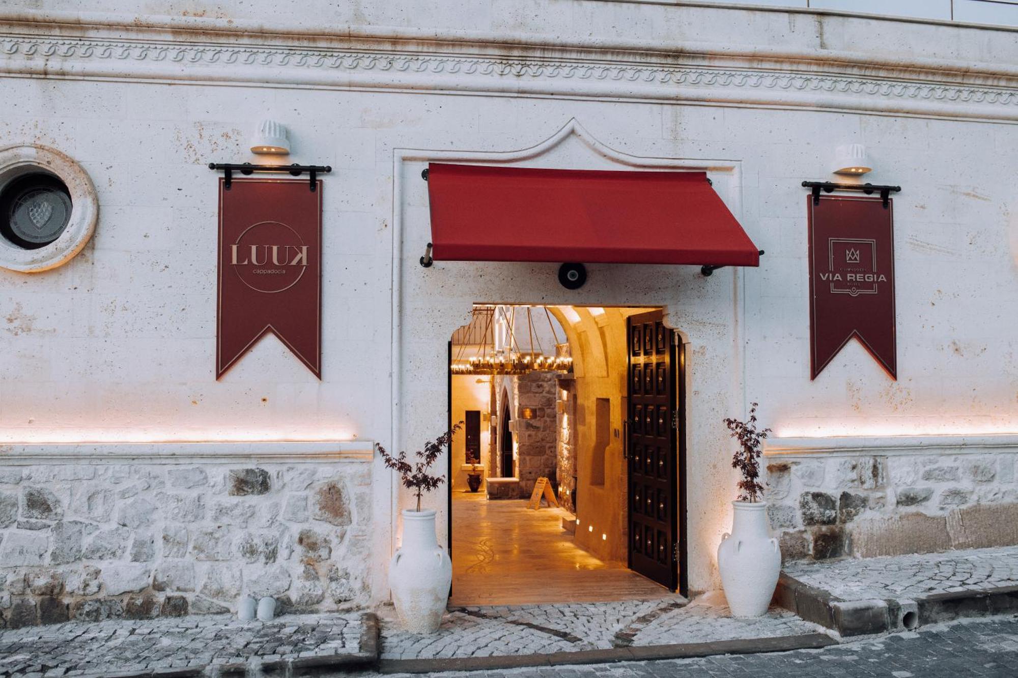 Via Regia Cappadocia Hotel Üçhisar Exterior foto