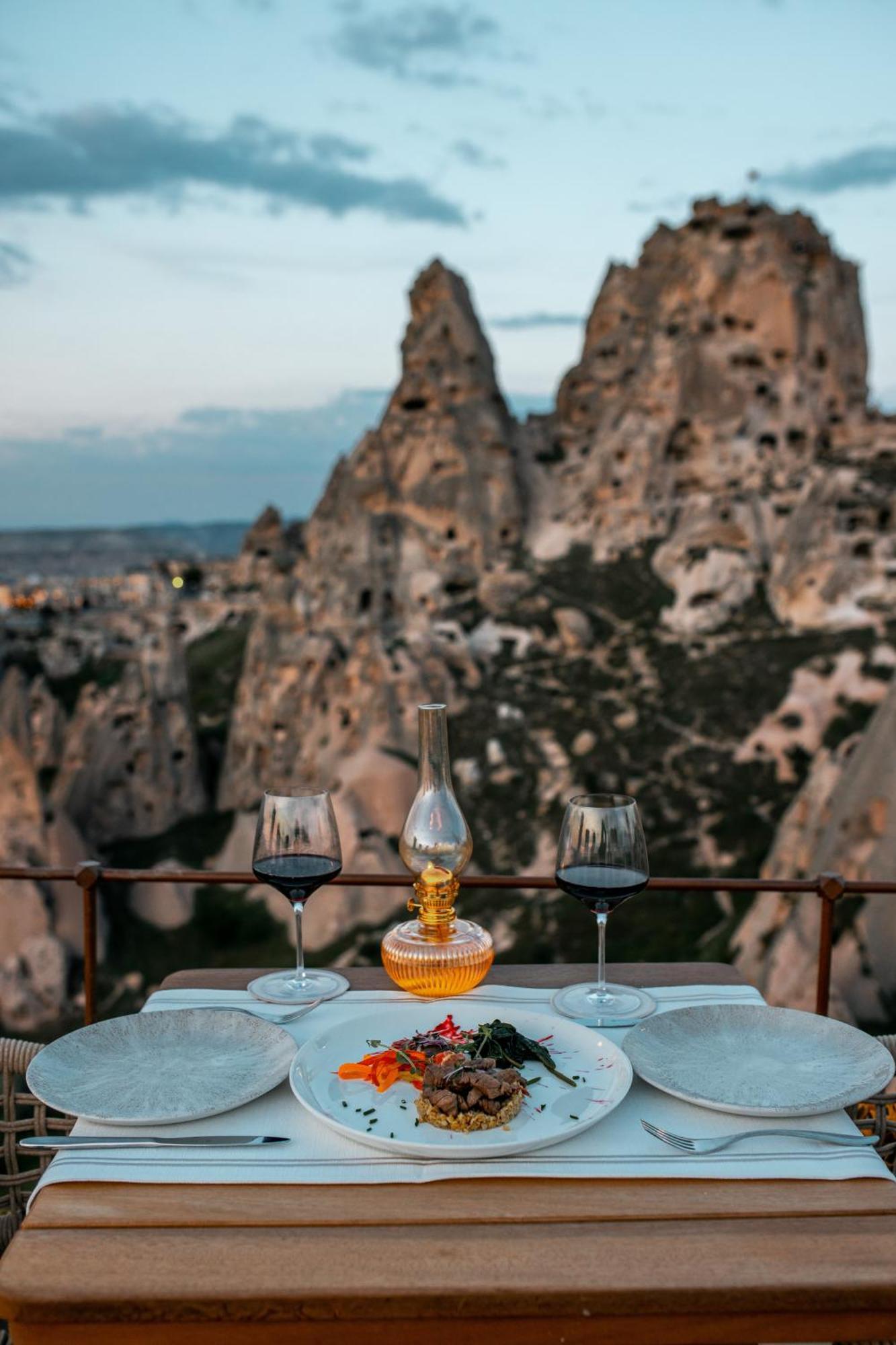 Via Regia Cappadocia Hotel Üçhisar Exterior foto