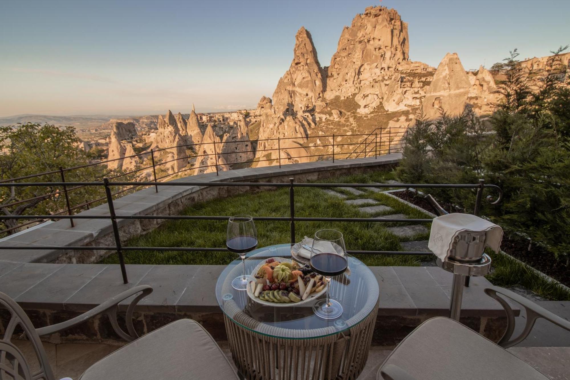 Via Regia Cappadocia Hotel Üçhisar Exterior foto