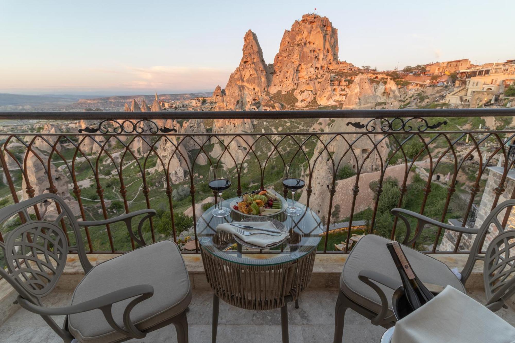 Via Regia Cappadocia Hotel Üçhisar Exterior foto