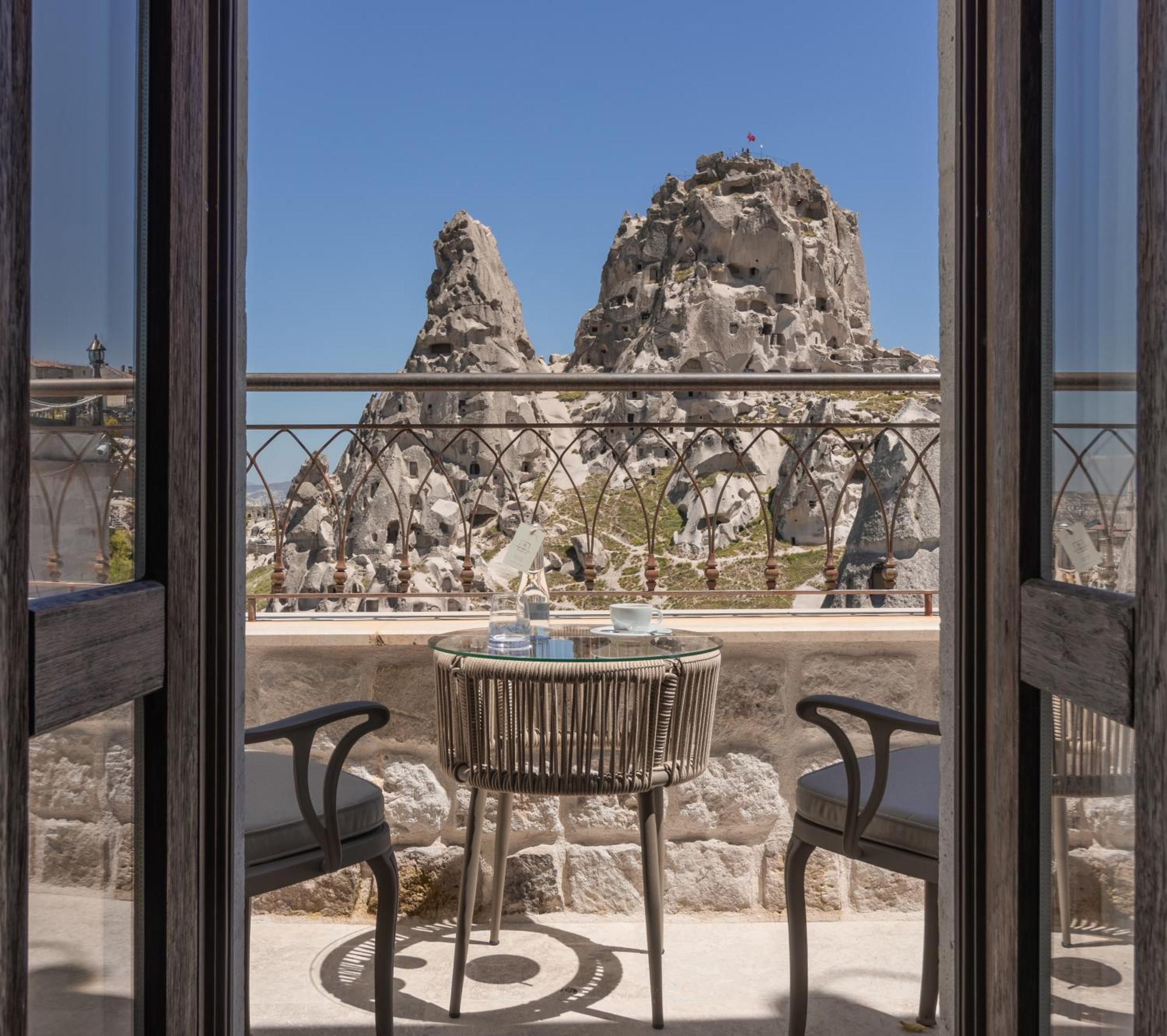 Via Regia Cappadocia Hotel Üçhisar Exterior foto