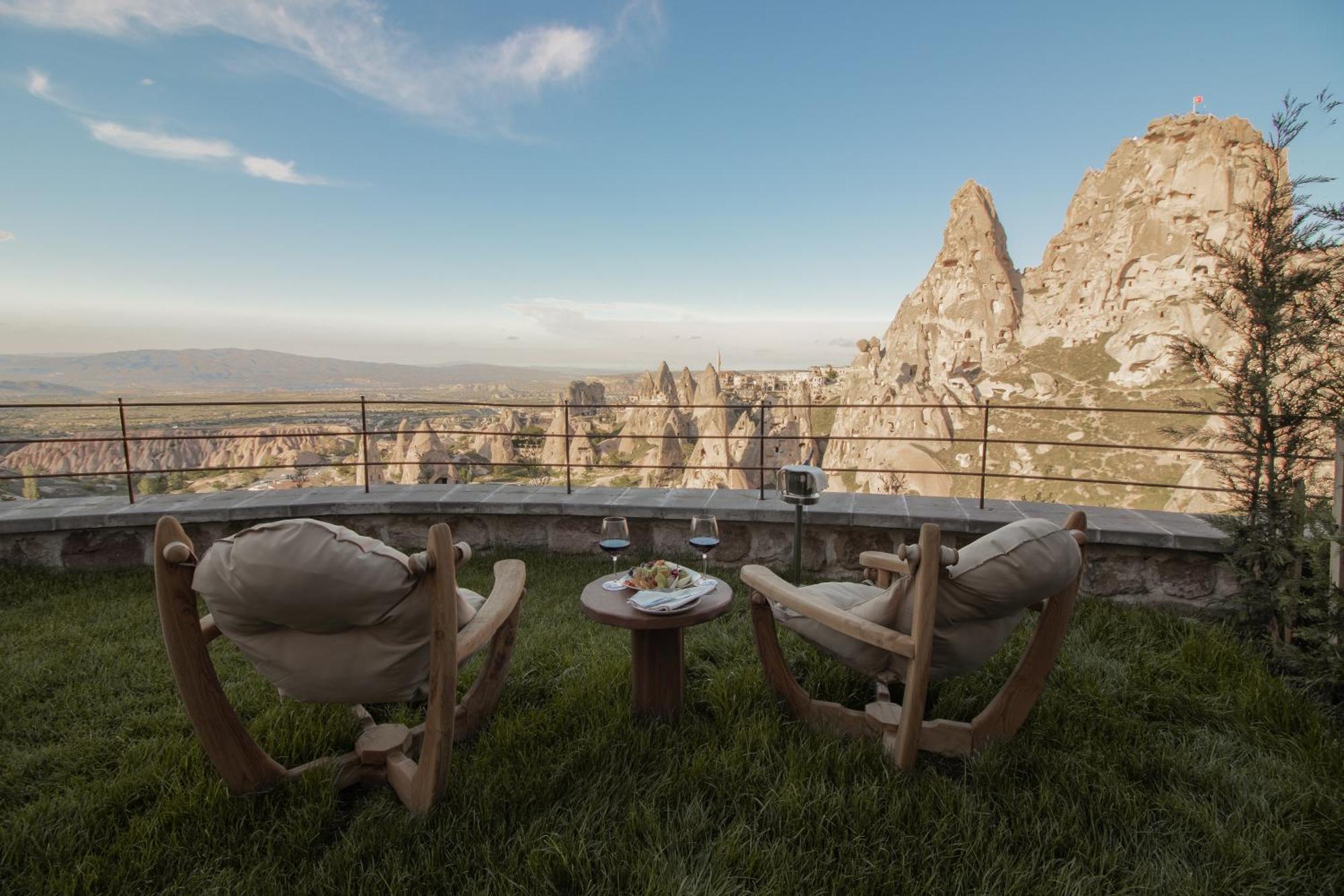 Via Regia Cappadocia Hotel Üçhisar Exterior foto