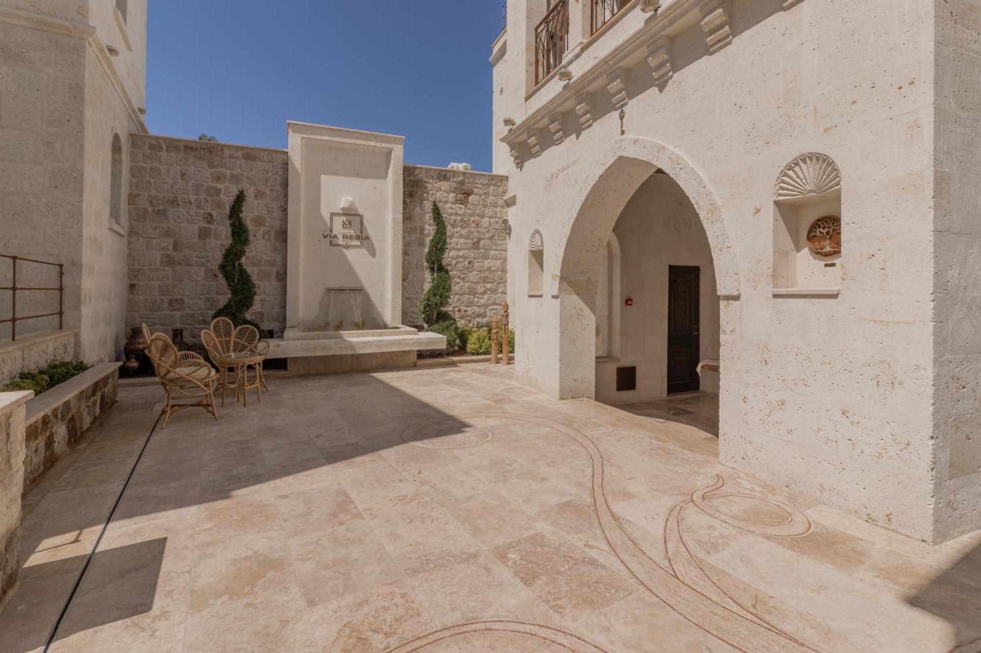 Via Regia Cappadocia Hotel Üçhisar Exterior foto