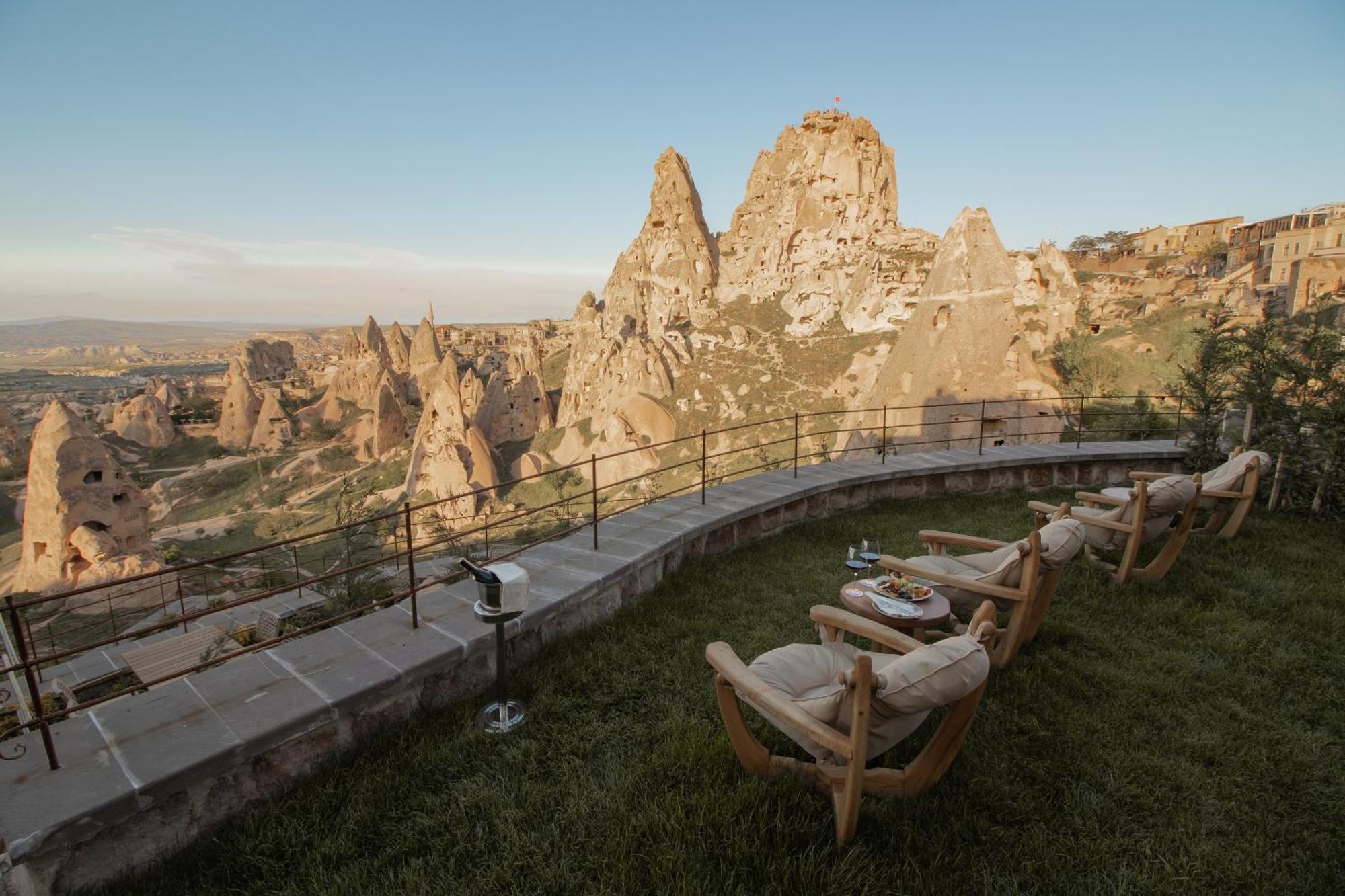 Via Regia Cappadocia Hotel Üçhisar Exterior foto
