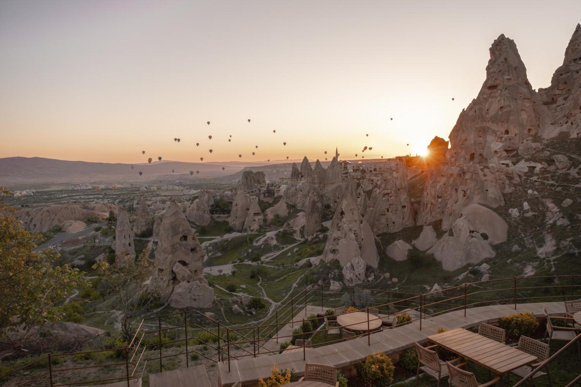 Via Regia Cappadocia Hotel Üçhisar Exterior foto